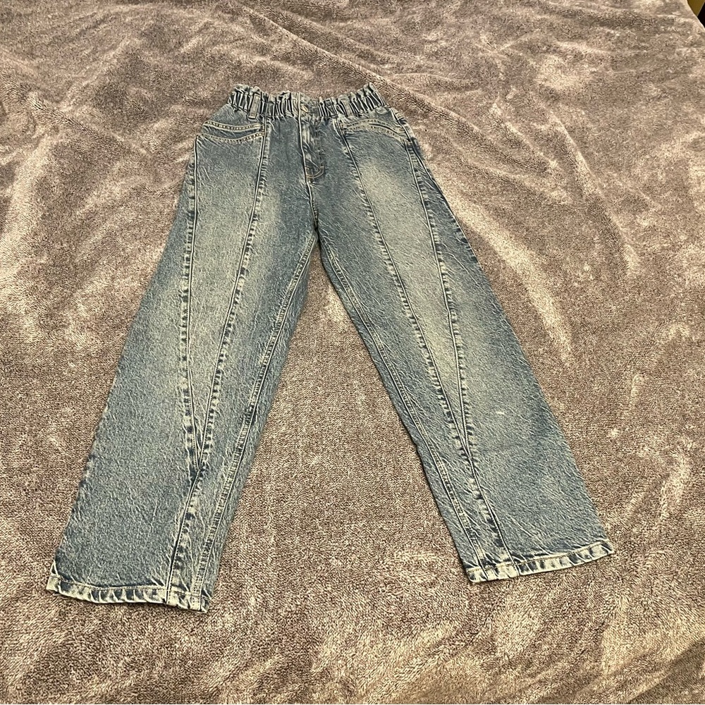 Free People Powell Boyfriend pull on Jeans